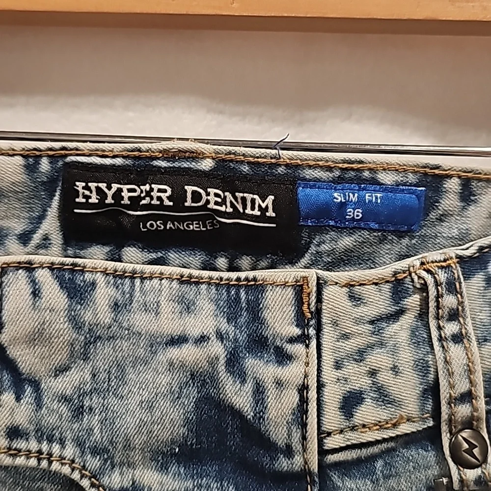 New Hyperdenim Hyper Blue Size 36 Slim Fit Mens Jeans
